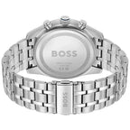 Hugo Boss Skytraveller 1514216 Men's Silver Steel Watch with Blue Dial