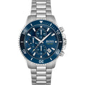 Hugo Boss Admiral 1513907 Silver-Tone Blue Dial Chronograph Men's Watch