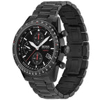 Hugo Boss Aero Mate 1513771 Black IP Chronograph Men's Watch