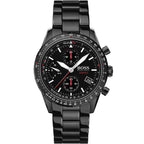 Hugo Boss Aero Mate 1513771 Black IP Chronograph Men's Watch