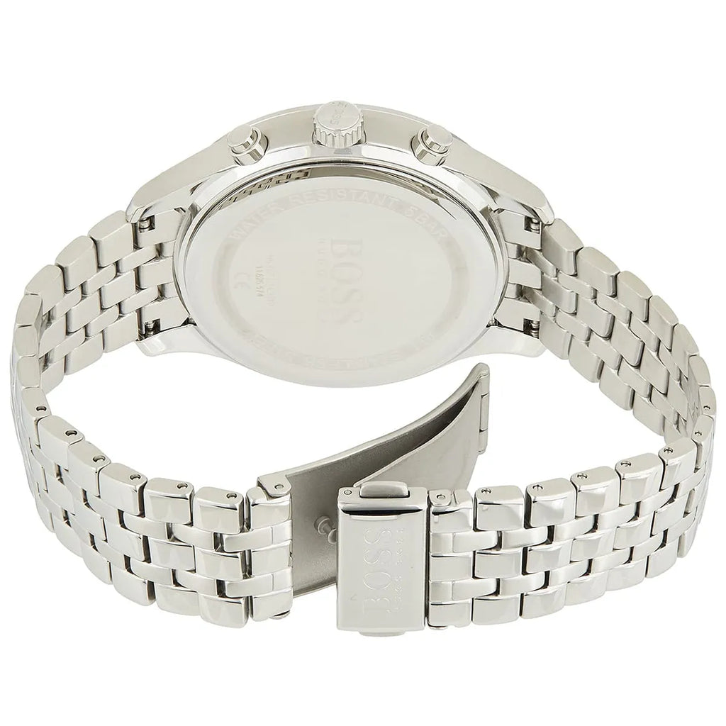 Hugo Boss Associate 1513869 Silver-Tone Black Dial Chronograph Men's Watch