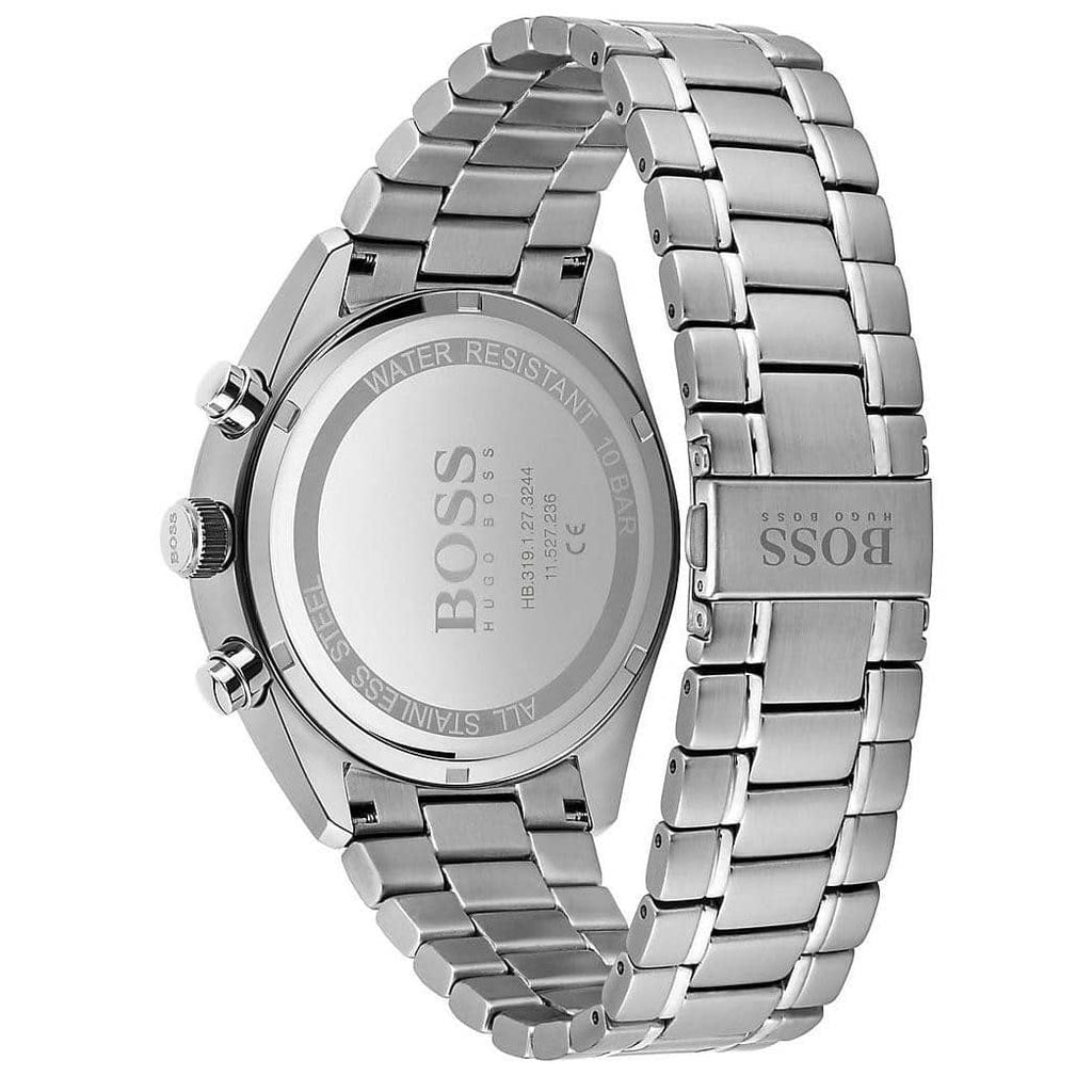 Hugo Boss Champion 1513871 Silver-Tone Black Dial Men's Watch