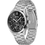 Hugo Boss Champion 1513871 Silver-Tone Black Dial Men's Watch