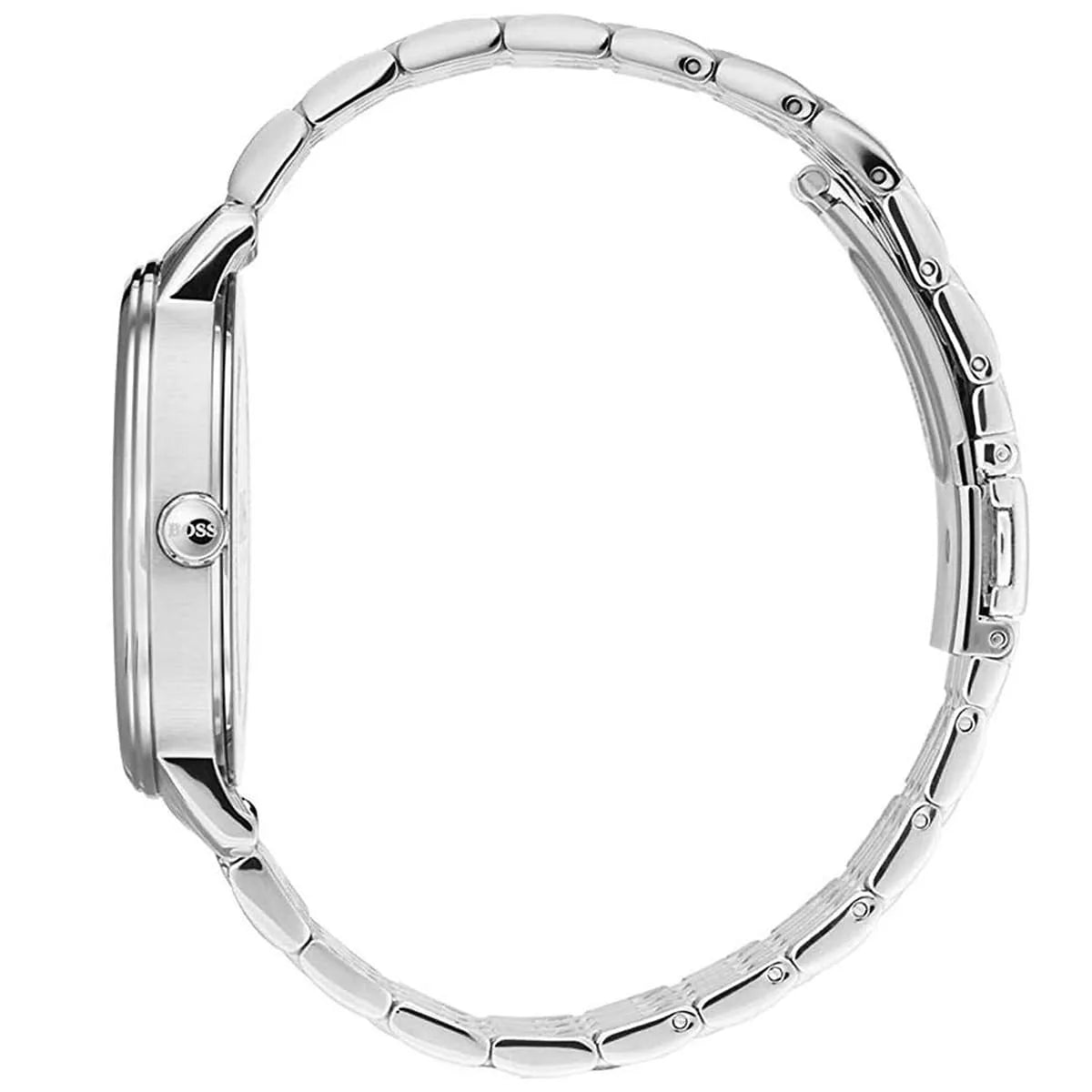 Hugo Boss Corporal 1513641 Silver-Tone Black Dial Men's Watch