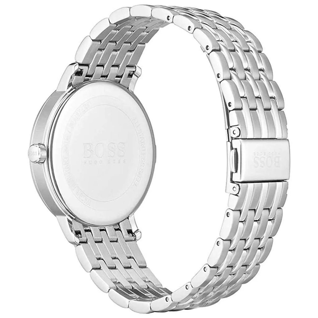 Hugo Boss Corporal 1513641 Silver-Tone Black Dial Men's Watch