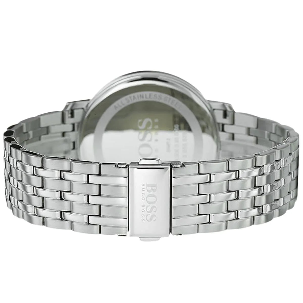 Hugo Boss Corporal 1513641 Silver-Tone Black Dial Men's Watch