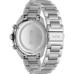 Hugo Boss Distinct 1513857 Silver Stainless Steel Black Dial Chronograph Watch