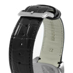 Hugo Boss Driver 1512879 Silver Stainless Steel Black Leather Chronograph Watch