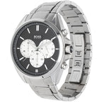 Hugo Boss Driver 1512883 Silver-Tone Black Dial Chronograph Men's Watch