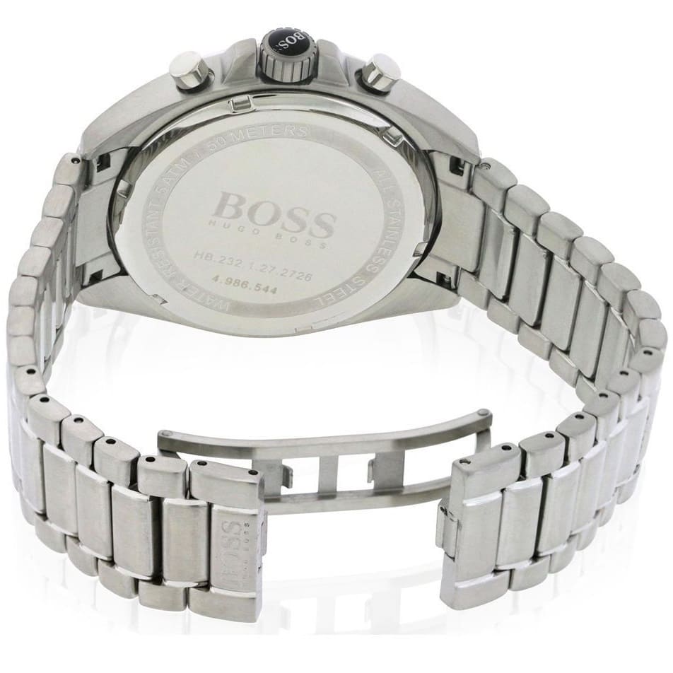 Hugo Boss Driver 1513080 Silver-Tone Black Dial Chronograph Men's Watch