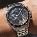 Hugo Boss Driver 1513094 Two-Tone Rose Gold & Silver Men's Watch