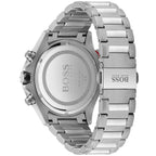 Hugo Boss Globetrotter 1513823 Silver-Tone Blue Dial Chronograph Men's Watch