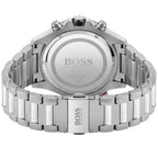 Hugo Boss Globetrotter 1513823 Silver-Tone Blue Dial Chronograph Men's Watch