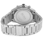 Hugo Boss Grand Prix 1513478 Silver Stainless Steel Blue Dial Chronograph Watch