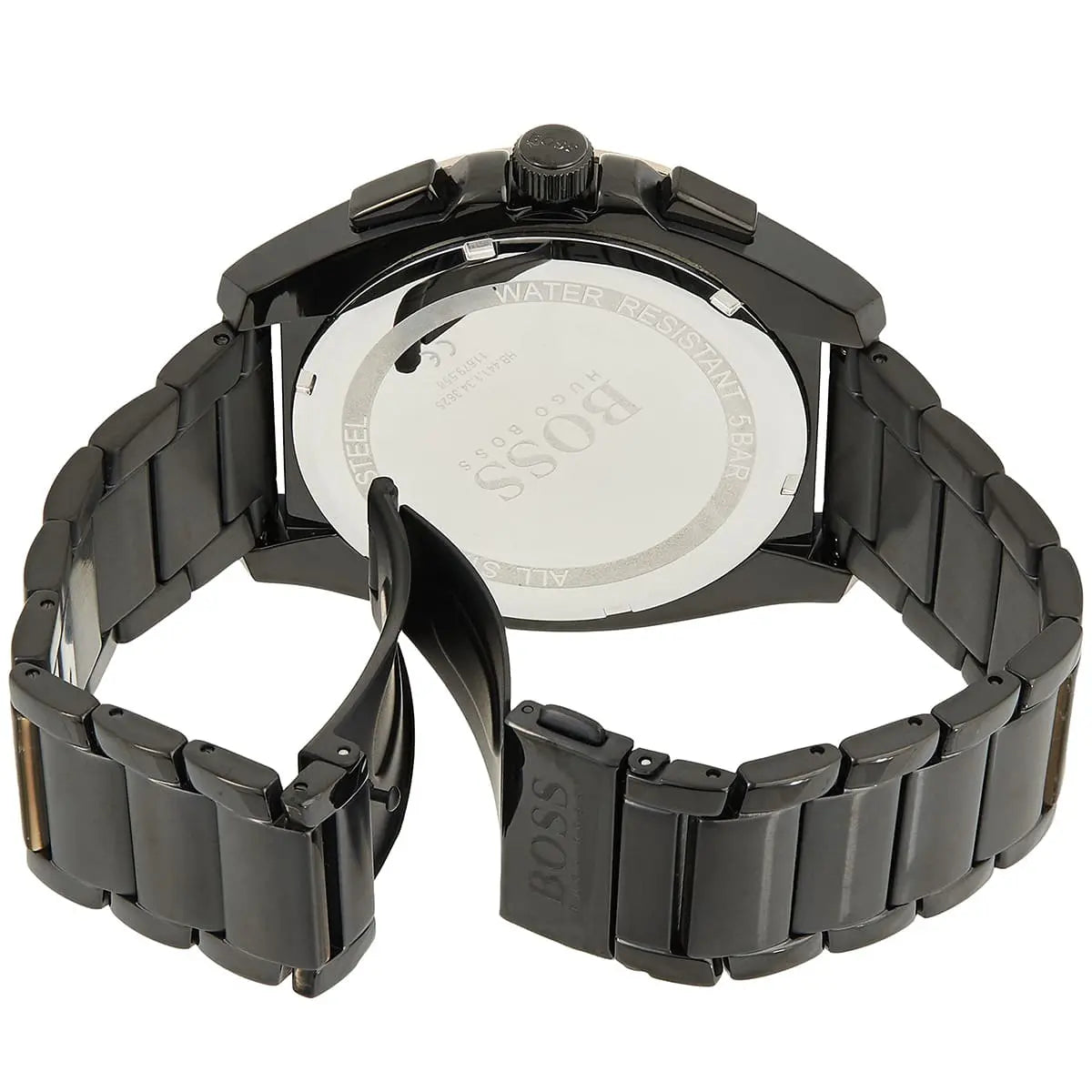 Hugo Boss Grandmaster 1513885 Gunmetal Rose Gold Chronograph Men's Watch
