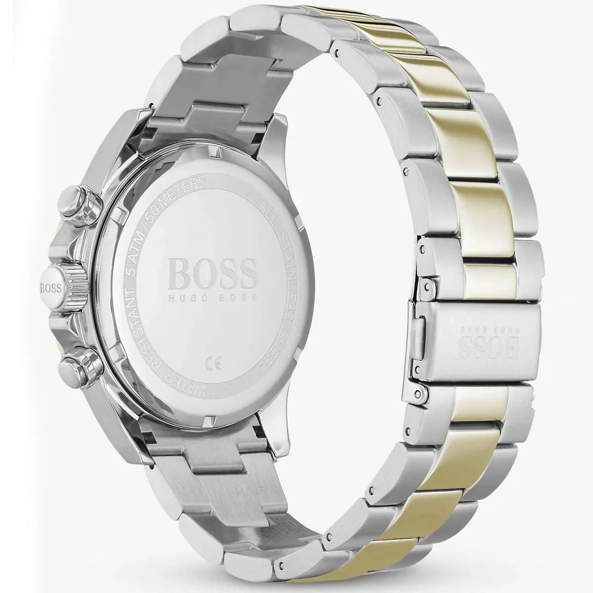 Hugo Boss Hero Sport 1513767 Two-Tone Blue Dial Chronograph Men's Watch