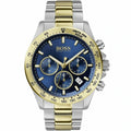 Hugo Boss Hero Sport 1513767 Two-Tone Blue Dial Chronograph Men's Watch