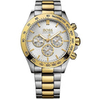 Hugo Boss Ikon 1512960 Two-Tone Silver & Gold Chronograph Men's Watch