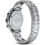 Hugo Boss Ikon 1512964 Silver-Tone Panda Dial Chronograph Men's Watch