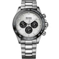 Hugo Boss Ikon 1512964 Silver-Tone Panda Dial Chronograph Men's Watch