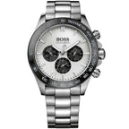 Hugo Boss Ikon 1512964 Silver-Tone Panda Dial Chronograph Men's Watch