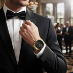 Hugo Boss Integrity 1513781 Gold-Tone Black Dial Chronograph Men's Watch