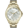 Original Hugo Boss Majesty Women's Watch - Gold Steel & Crystal Dial (1502445)