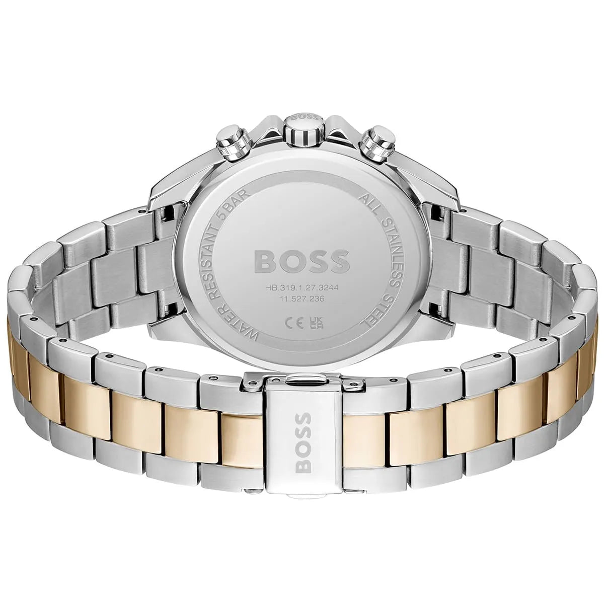 Original Hugo Boss Novia Women's Watch - Two-Tone Rose Gold & Brown Dial (1502617)