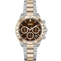 Original Hugo Boss Novia Women's Watch - Two-Tone Rose Gold & Brown Dial (1502617)