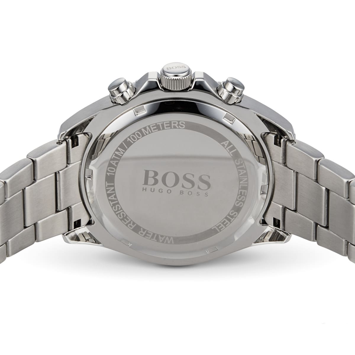 Hugo Boss Ocean Edition 1513704 Silver-Tone Blue Dial Chronograph Men's Watch