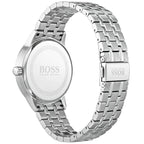 Hugo Boss Officer 1513614 Silver-Tone Black Dial Men's Watch