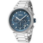Hugo Boss One 1513999 Silver-Tone Blue Dial Chronograph Men's Watch