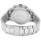 Hugo Boss Rafale 1513509 Silver Stainless Steel Black Dial Chronograph Watch