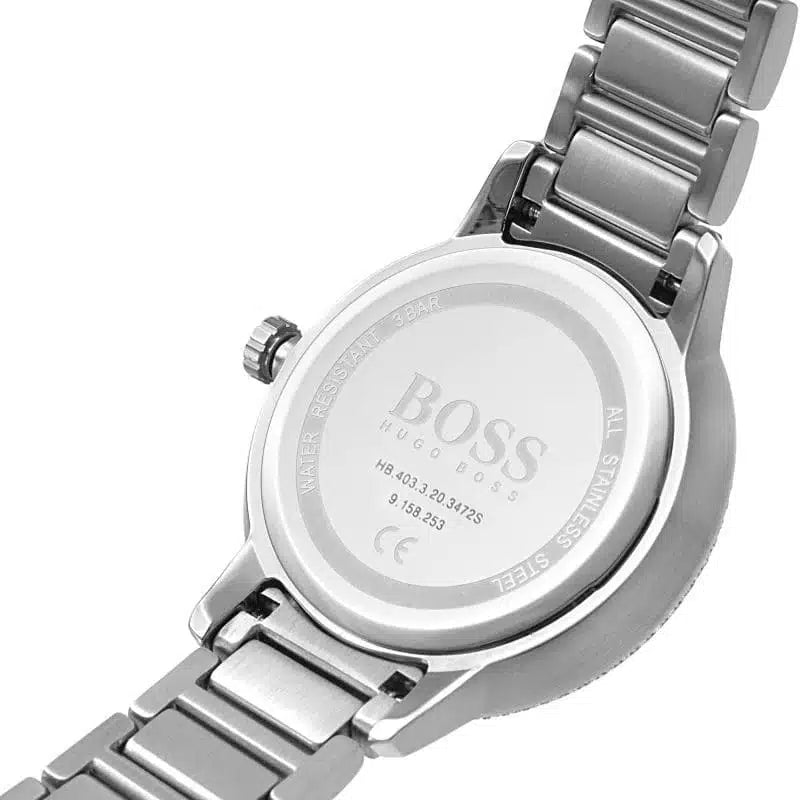Original Hugo Boss Signature Women's Watch - Two-Tone & Crystal Bezel (1502568)