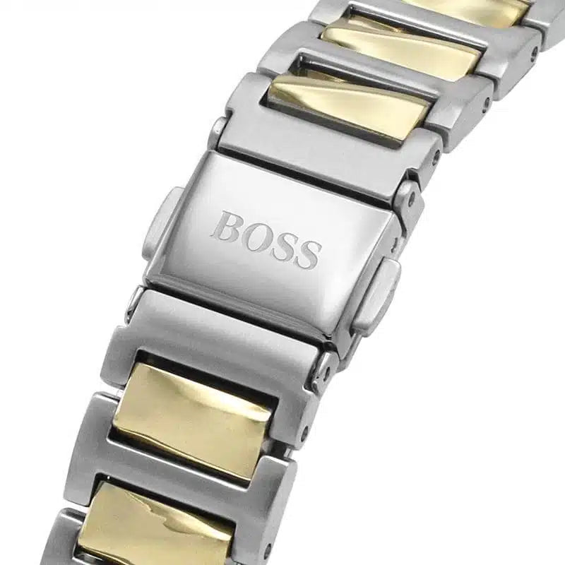 Original Hugo Boss Signature Women's Watch - Two-Tone & Crystal Bezel (1502568)