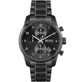 Hugo Boss Skymaster 1513785 Black IP Chronograph Men's Watch