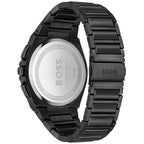 Hugo Boss Steer 1514068 Silver-Tone Grey Dial Chronograph Men's Watch