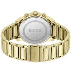 Hugo Boss Trace 1514006 Gold-Tone Black Dial Chronograph Men's Watch