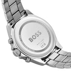 Hugo Boss Troper 1514057 Silver-Tone Black Dial Chronograph Men's Watch