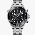 Omega (SEAMASTER DIVER) Black Dial Watch For Men Automatic size 44mm