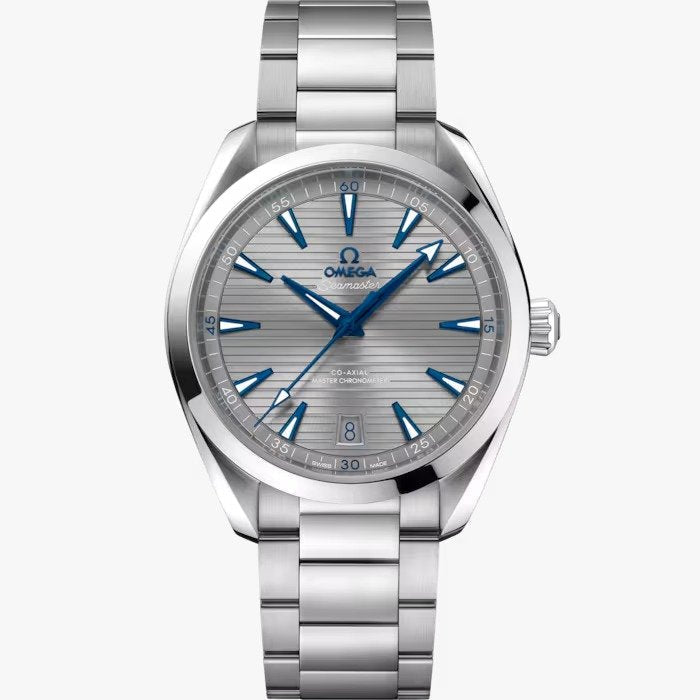 Omega Seamaster Aqua Terra Silver Dial For Men Automatic size 41mm