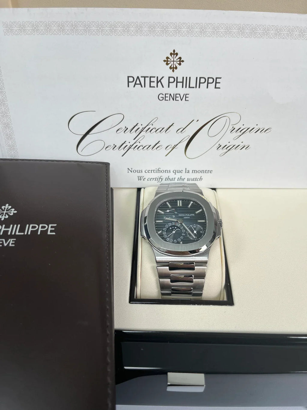 Nautilus Moon Phase watch for men