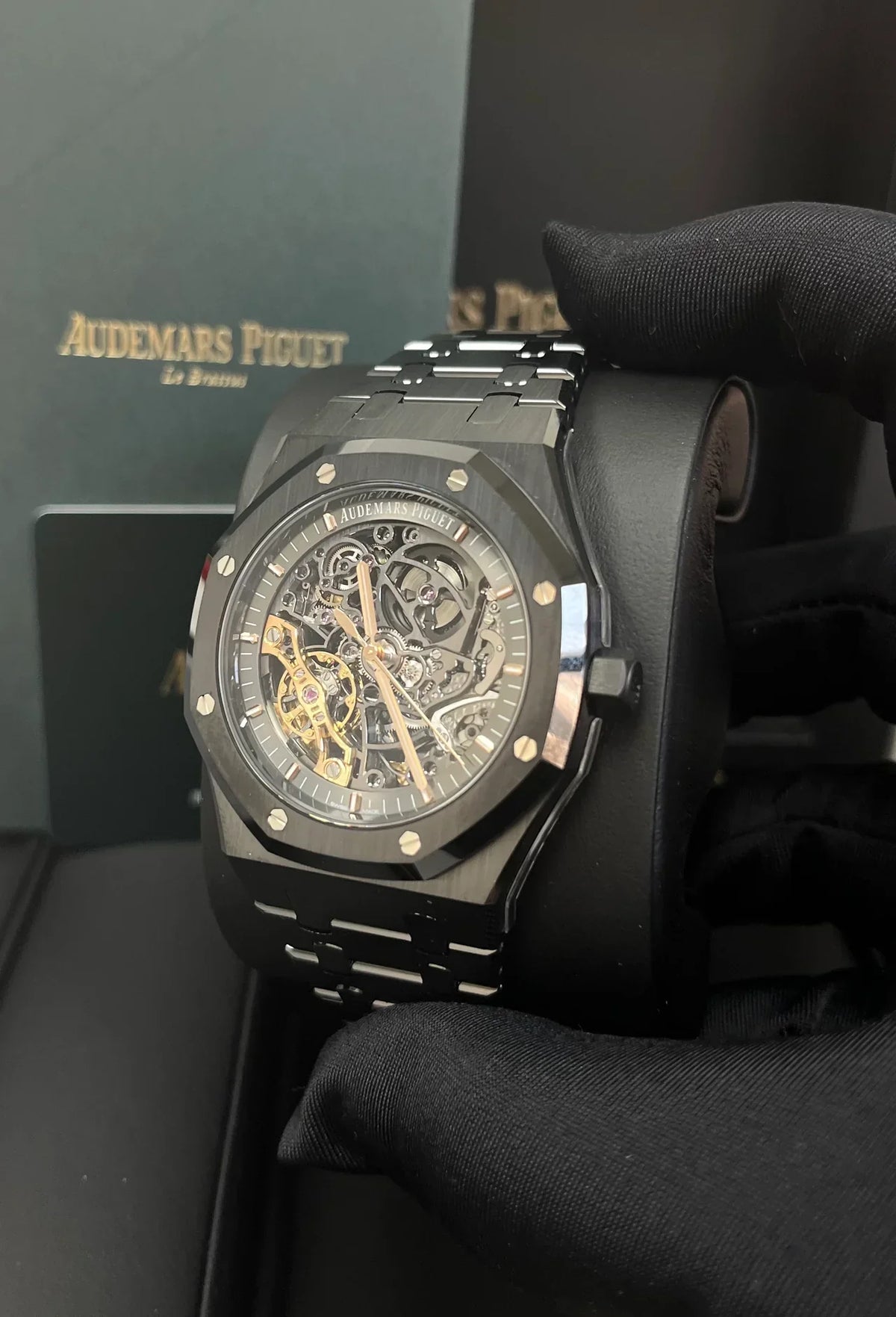 Audemars-piguet - royal oak double balance wheel - Black