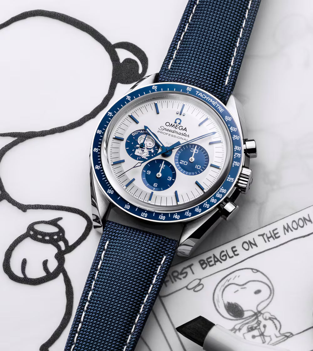Omega Speedmaster "Silver Snoopy Award" 50th Anniversary