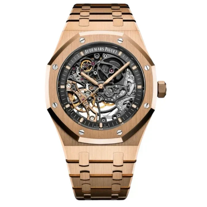 Audemars-piguet - royal oak double balance wheel - Gold