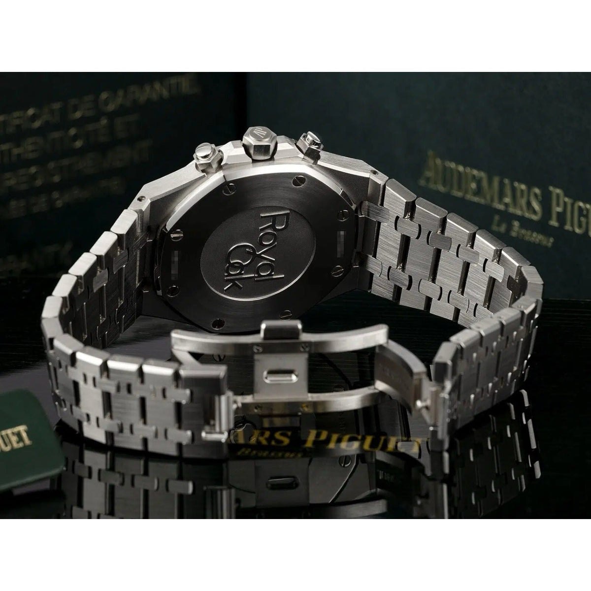 Audemars-piguet - royal oak double balance wheel - Black