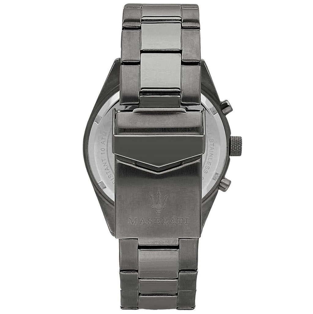 Maserati Competizione R8853100019 Gunmetal Grey Blue Dial Men's Watch