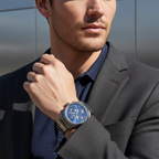 Maserati Competizione R8853100019 Gunmetal Grey Blue Dial Men's Watch