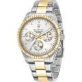 Maserati Competizione R8853100021 Two-Tone Silver Gold Stainless Steel Watch