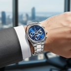 Maserati Competizione R8853100022 Silver Stainless Steel Blue Dial Watch